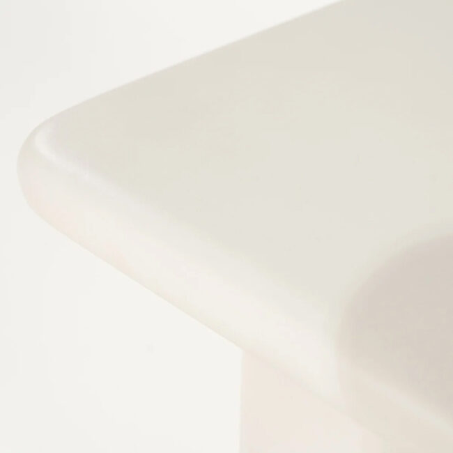 SIDE TABLE SIMINTO SMALL BEIGE 40X40X45CM - Image 3