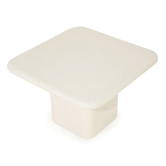 SIDE TABLE SIMINTO MEDIUM BEIGE 60X60X38CM - Image 4