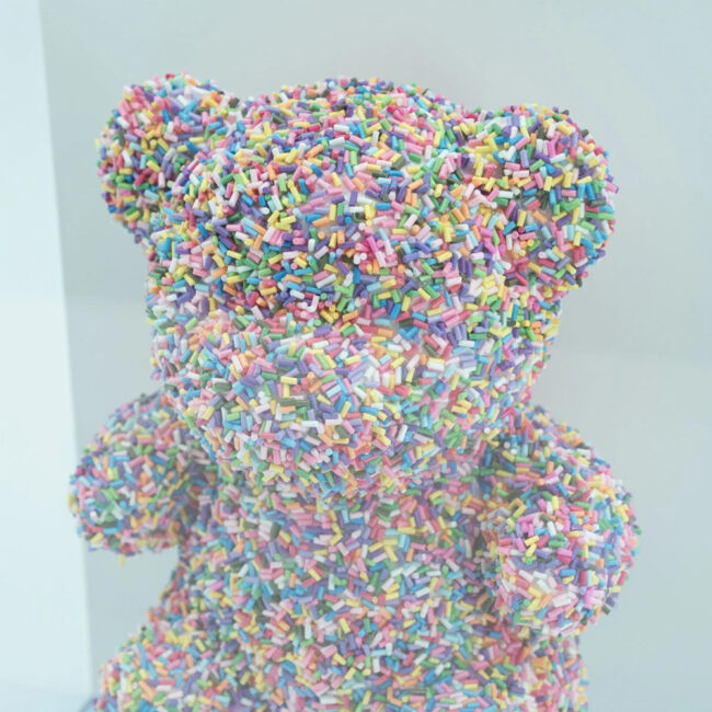 BEARY BLUE DECOR 20X30X25CM - Image 3
