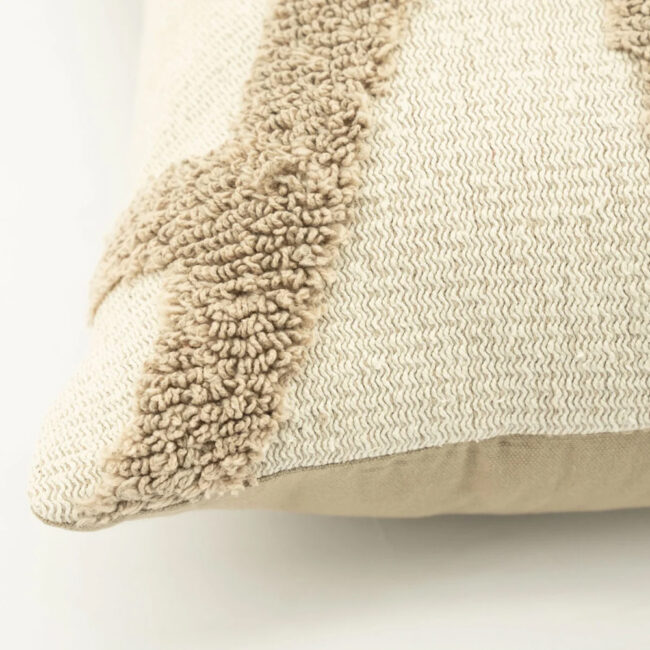 PILLOW MAJANI TAUPE 45X45CM - Image 3