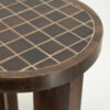 SIDE TABLE TILEDUP BROWN 40X40X45CM - Image 5