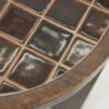 SIDE TABLE TILEDUP BROWN 40X40X45CM - Image 3