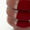TABLE LAMP CURO BURGUNDY 25X25X35CM - Image 2