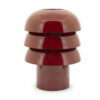 TABLE LAMP CURO BURGUNDY 25X25X35CM