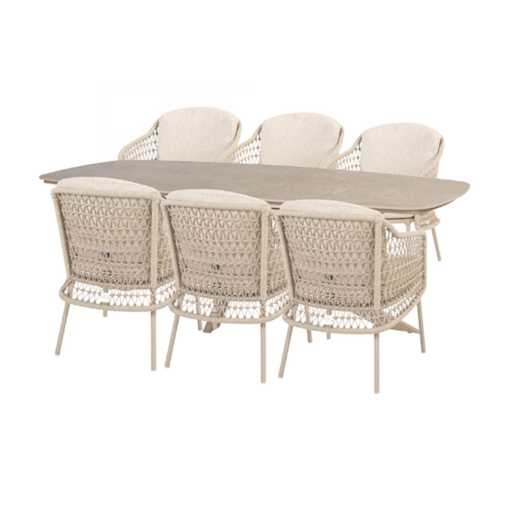PRADO LATTE DINING SET