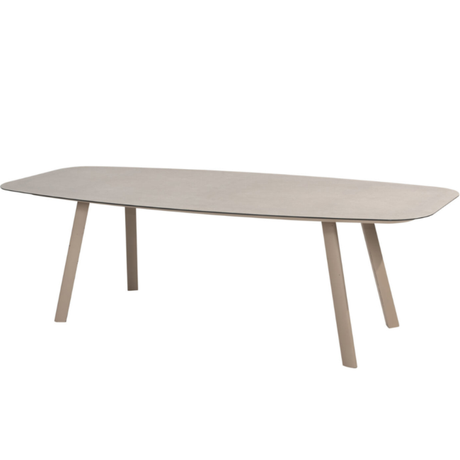 MANOLO DINING TABLE LATTE WITH EVA DINING CHAIR - Image 3