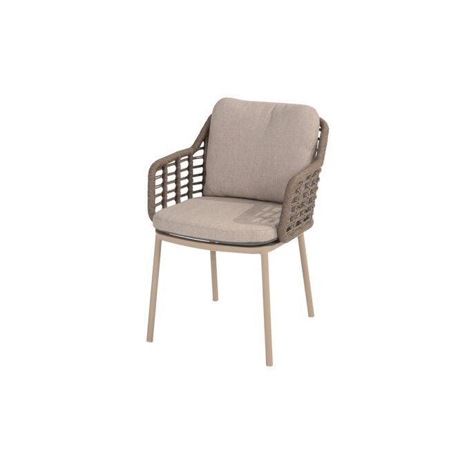 MANOLO DINING SET LATTE WITH PUGLIA DINING CHAIR - Image 4