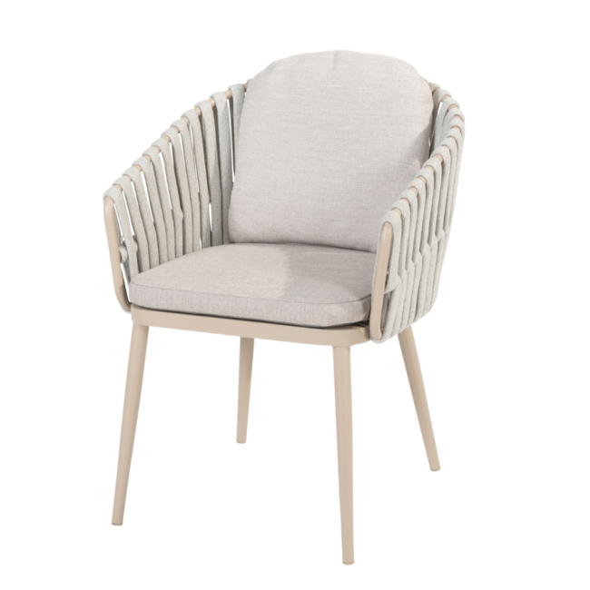 PRADO DINING TABLE WITH EVA DINING CHAIR LATTE - Image 3