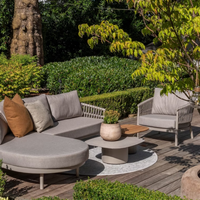 CATALANA SET CLOUD 2 SEATER BENCH LEFT AND CHAISE LONGUE RIGHT ARM 239X176X69 WITH 2 CATALANA LIVING CHAIR WITH 2 CUSHIONS - Image 2
