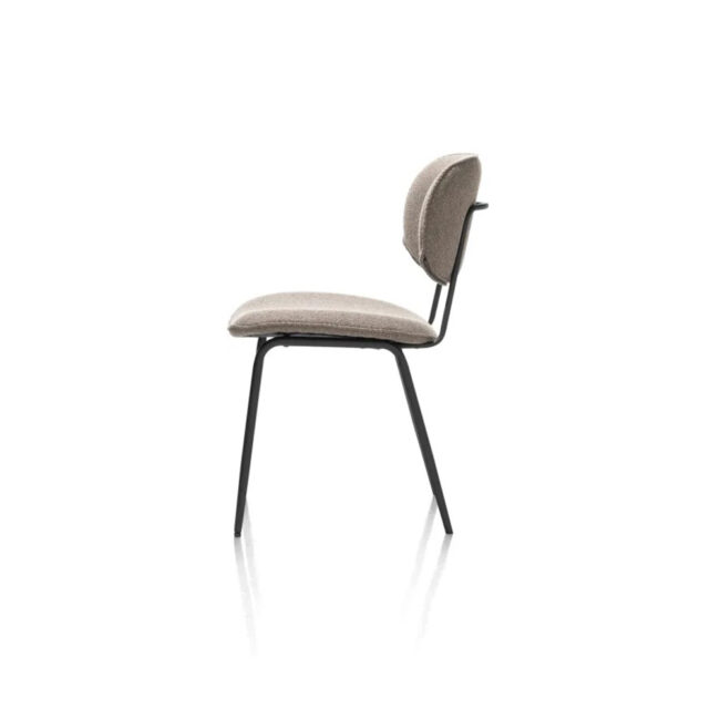 DINING CHAIR LEXI PONTI LIGHT BROWN 47X63X83CM - Image 5