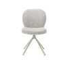 DINING CHAIR JAXON PEBBLE FABRIC BRIONI ROTATABLE 51X63X85CM