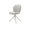 DINING CHAIR JAXON PEBBLE FABRIC BRIONI ROTATABLE 51X63X85CM - Image 2