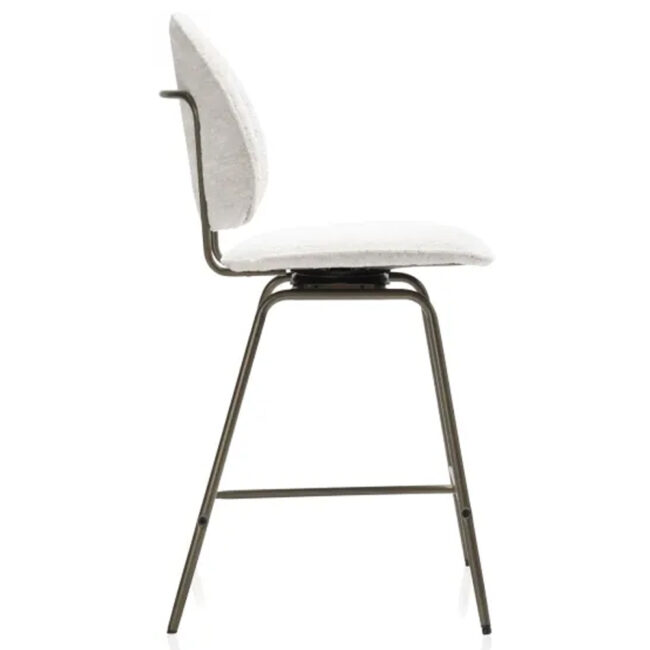 BARCHAIR KJEL CHAMPAGNE CREAM 43X47X102CM - Image 3