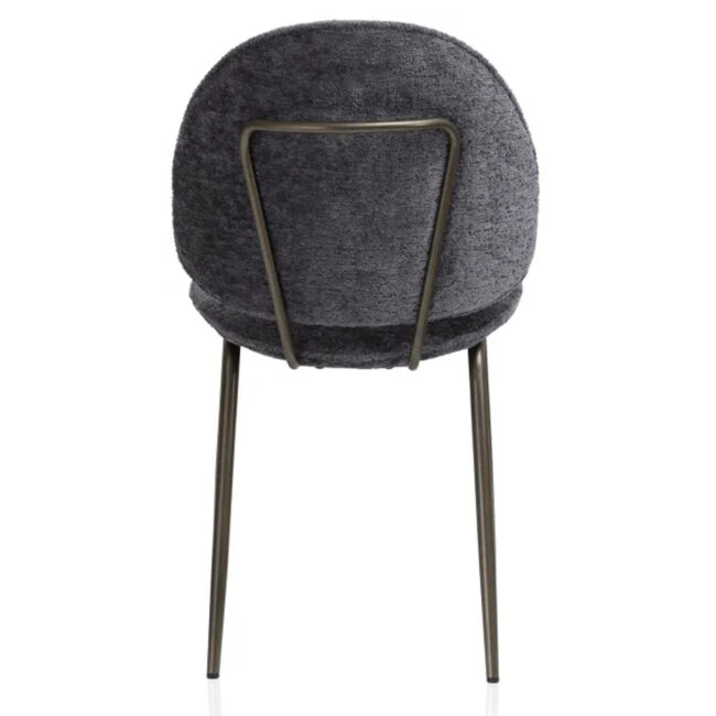 CHAIR KJEL CHAMPAGNE ANTRHACITE 48X50X85CM - Image 3