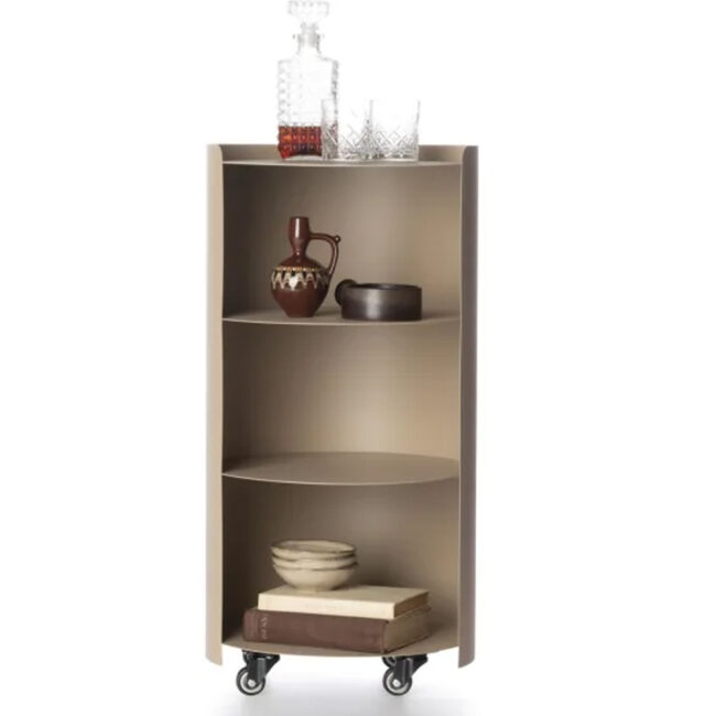 SIDE TABLE OWEN TAUPE 37X37X70CM - Image 3