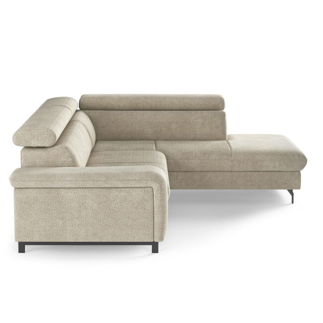 EMMA RIGHT SIDE ORLANDO TAUPE 215X262X81CM - Image 3
