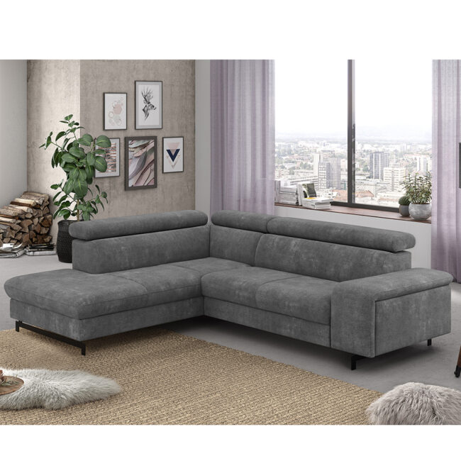 EMMA RIGHT SIDE ORLANDO TAUPE 215X262X81CM - Image 3