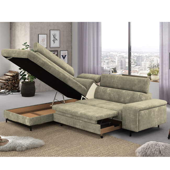 EMMA LEFT SIDE ORLANDO TAUPE 215X262X81CM - Image 4