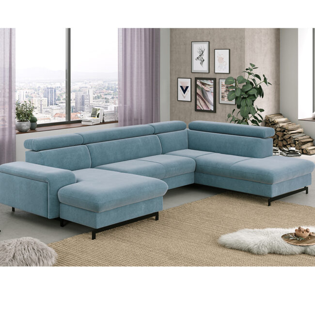 EMMA RIGHT SIDE ORLANDO TAUPE 328X215X81CM - Image 4