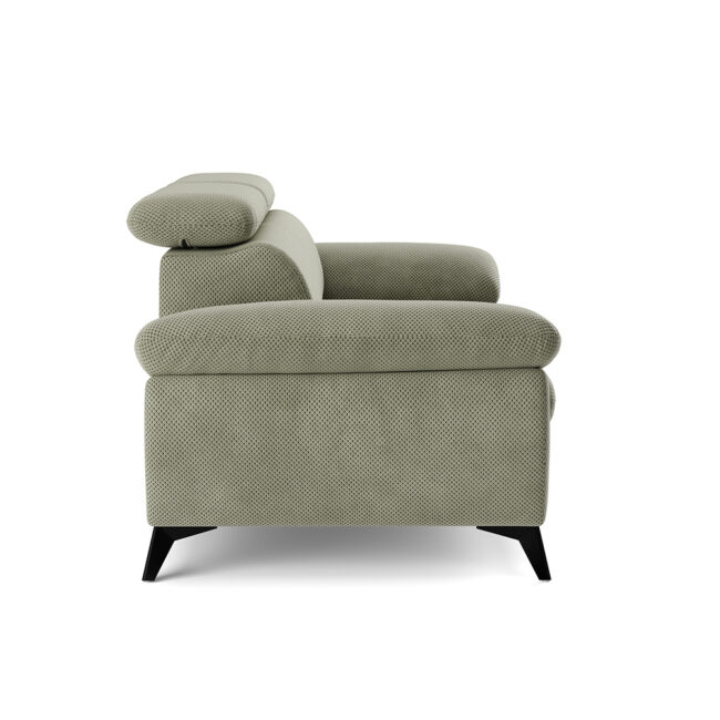 HUDSON 2.5 SEATER SOFA ORLANDO TAUPE 100X194X84CM - Image 3