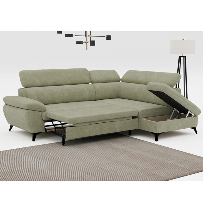 HUDSON KLEIN RIGHT SIDE ORLANDO TAUPE 207X256X84CM - Image 8