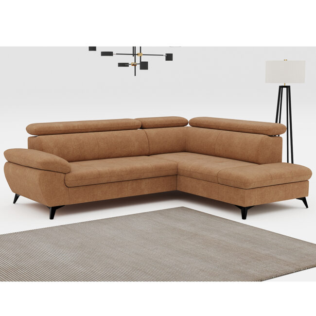 HUDSON KLEIN RIGHT SIDE ORLANDO TAUPE 207X256X84CM - Image 9