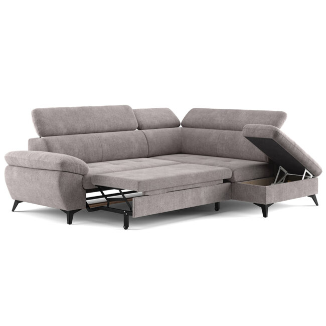 HUDSON KLEIN RIGHT SIDE ORLANDO TAUPE 207X256X84CM - Image 3