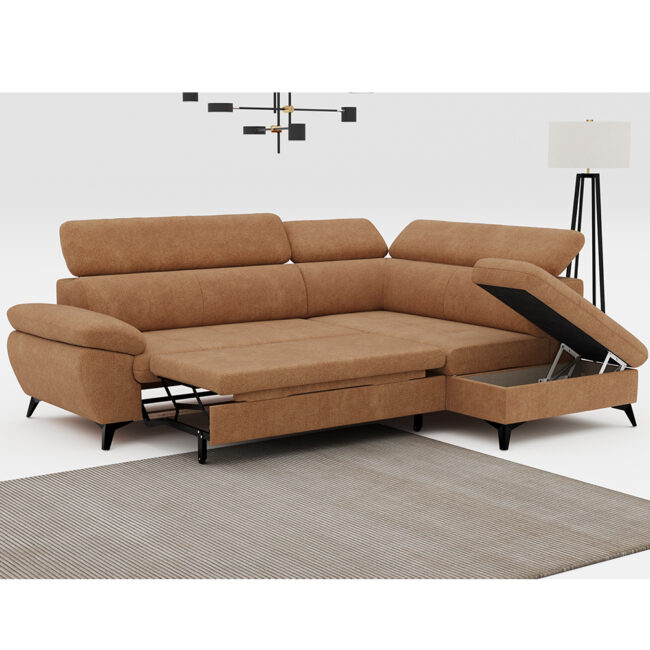 HUDSON KLEIN RIGHT SIDE ORLANDO TAUPE 207X256X84CM - Image 10