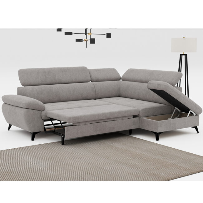 HUDSON KLEIN RIGHT SIDE ORLANDO TAUPE 207X256X84CM - Image 12