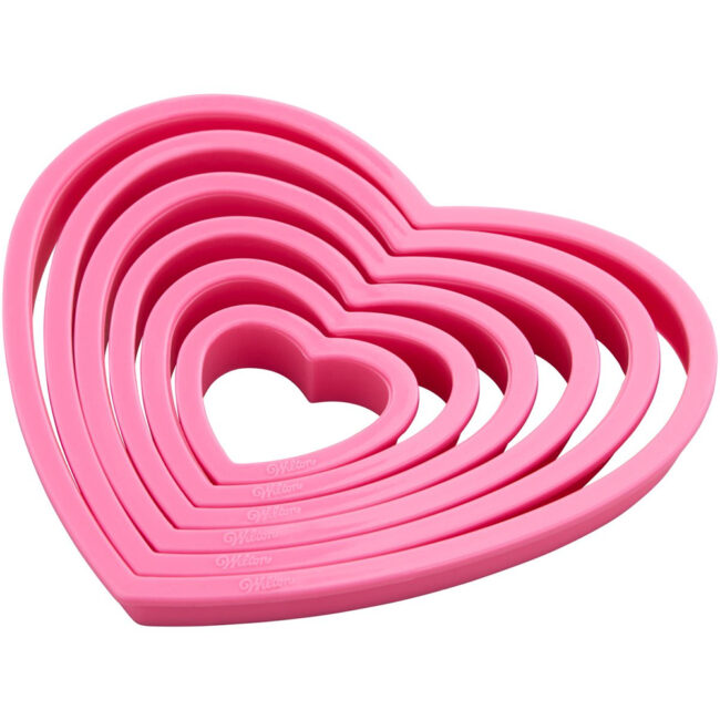WILTON NESTING HEART CUTTER SET/6 - Image 3