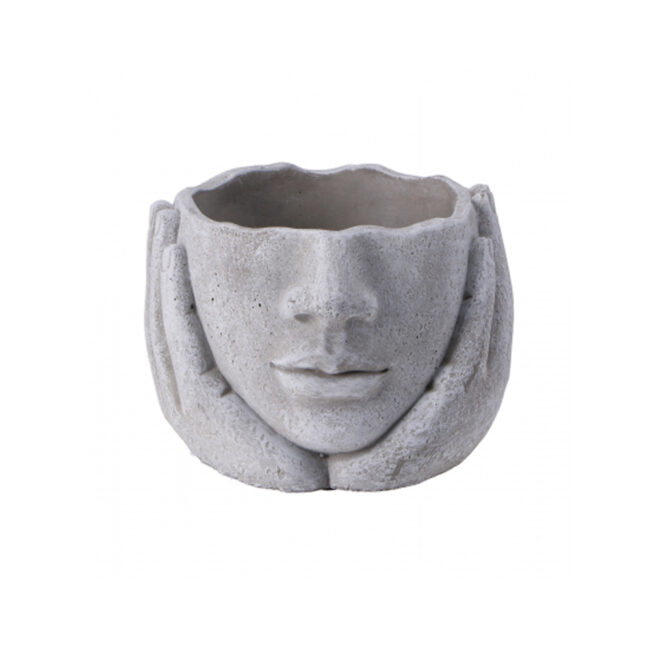 VASE VISO CEMENT ASSORTED 2 COLOURS - Image 3