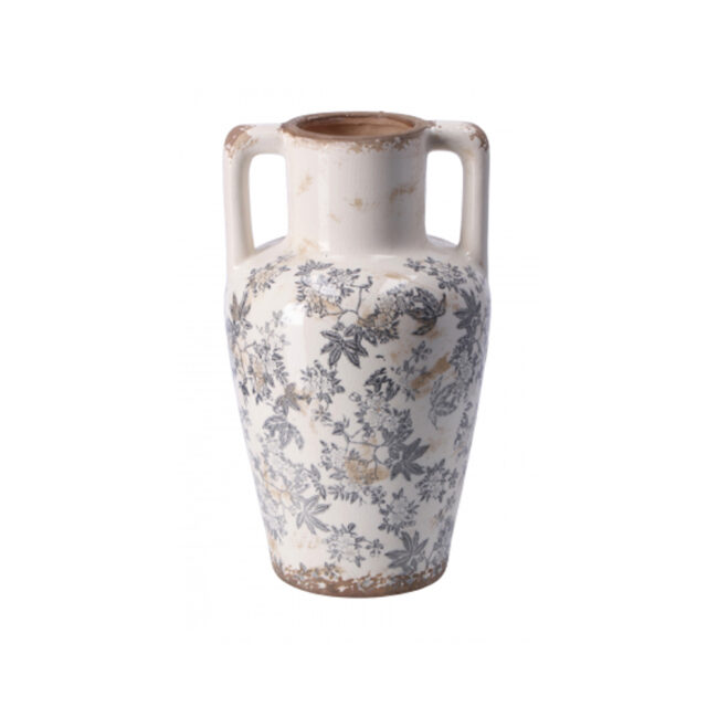AMPHORA JOEY CERAMIC ASSORTED 2 COLOURS 20X33,5CM - Image 3