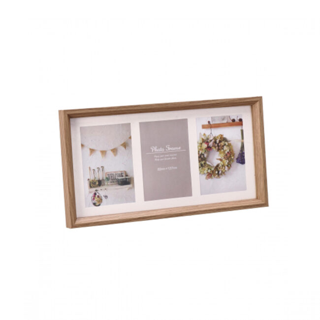 PHOTO FRAME MDF ASSORTED 3 COLOURS 32X17,5CM - Image 3