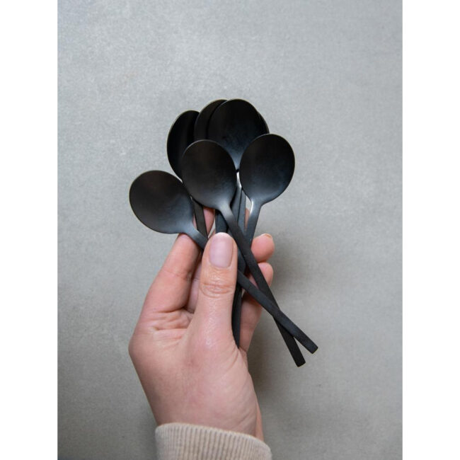 SPOONS CHARLOT BLACK 4PCS - Image 6
