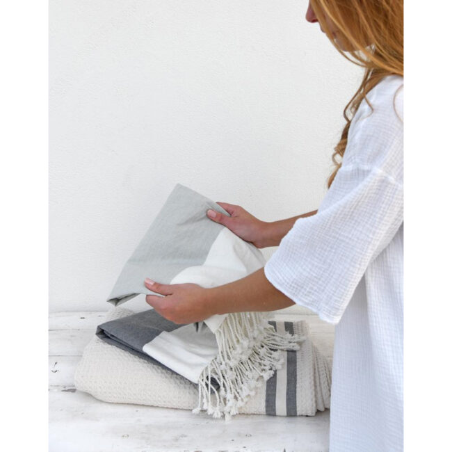 HAMMAM TOWEL HIDDE100X200CM - Image 3