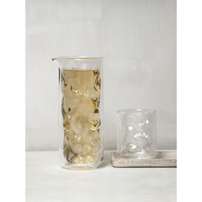 DOUBLE WALL GLASS DAAN 8X8X10CM 2PCS - Image 4