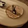 MARBLE TRAY ROUND SANDAL ONYX D40CM - Image 5