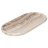 MARBLE TRAY OVAL SANDAL ONYX 40X20CM
