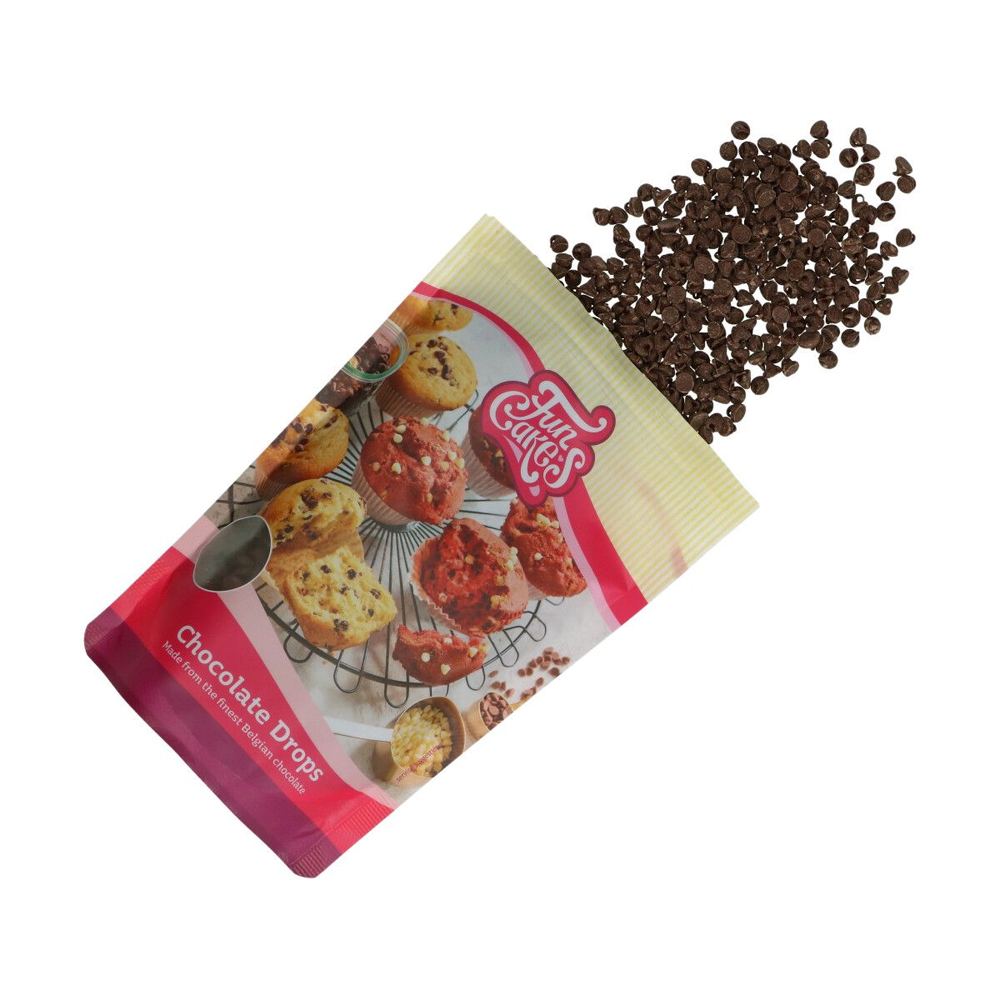FUNCAKES CHOCOLATE DROPS 350G - Image 4