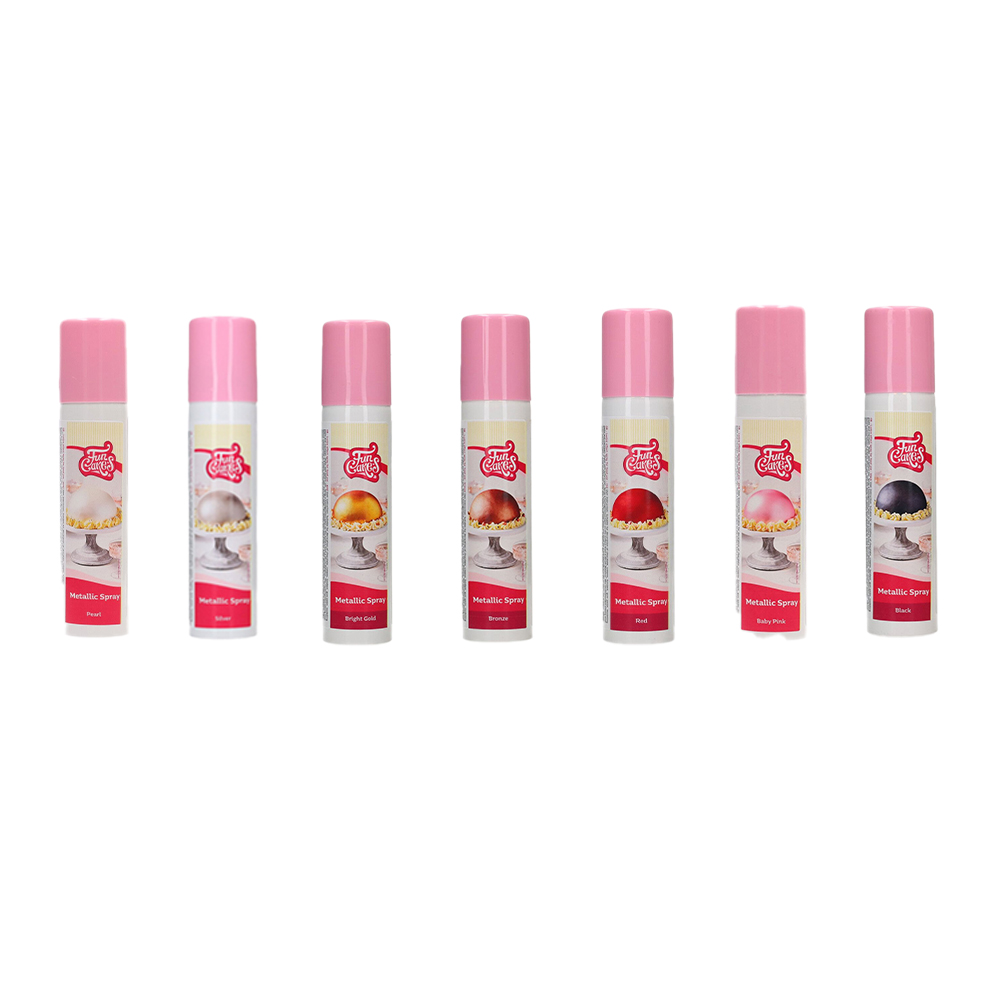 FUNCAKES METALLIC SPRAY 100ML