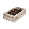 ORGANIZER BOX SANDAL ONYX 32,5X17,5X8CM