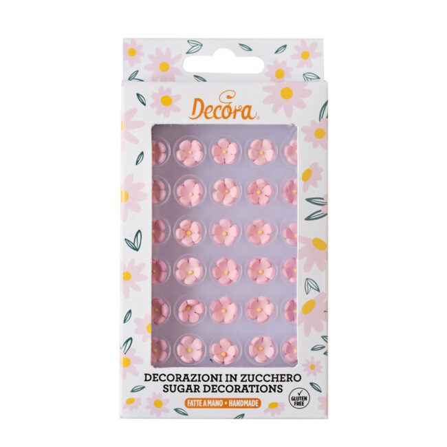 SMALL FLOWER SUGAR DECORATION 30PCS - Image 6