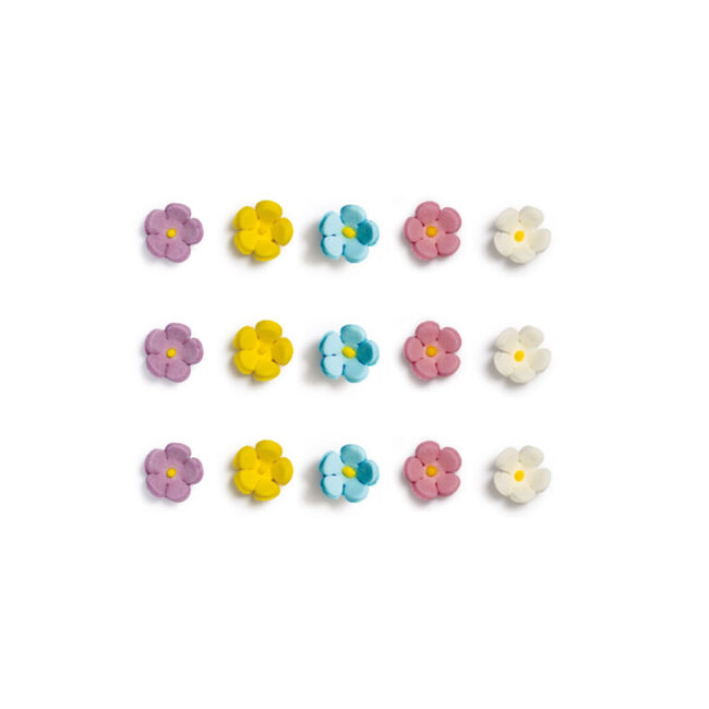 SMALL FLOWER SUGAR DECORATION 30PCS - Image 10