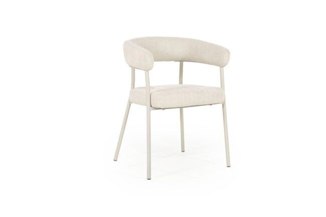 YOVI CHAIR BEIGE 55X57X77CM - Image 3
