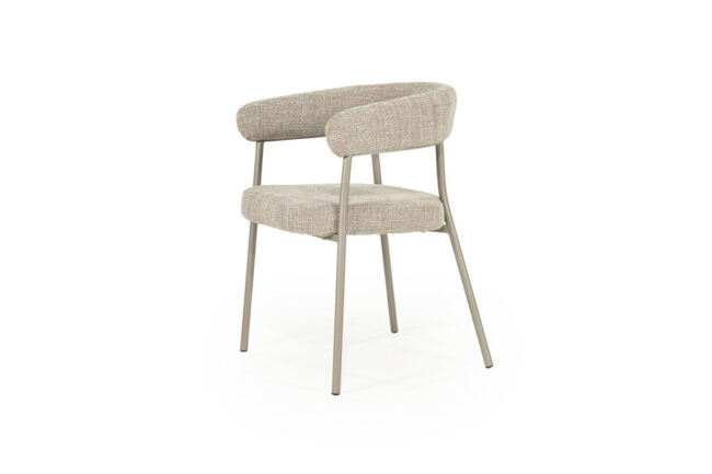 YOVI CHAIR TAUPE 55X57X77CM - Image 2