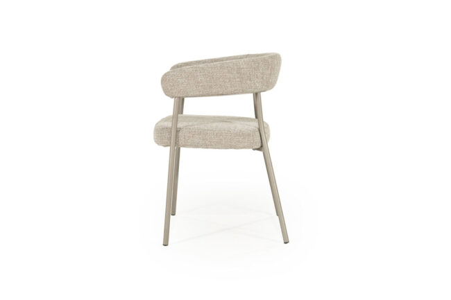 YOVI CHAIR TAUPE 55X57X77CM - Image 3