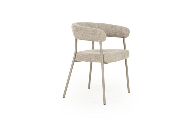 YOVI CHAIR TAUPE 55X57X77CM - Image 10