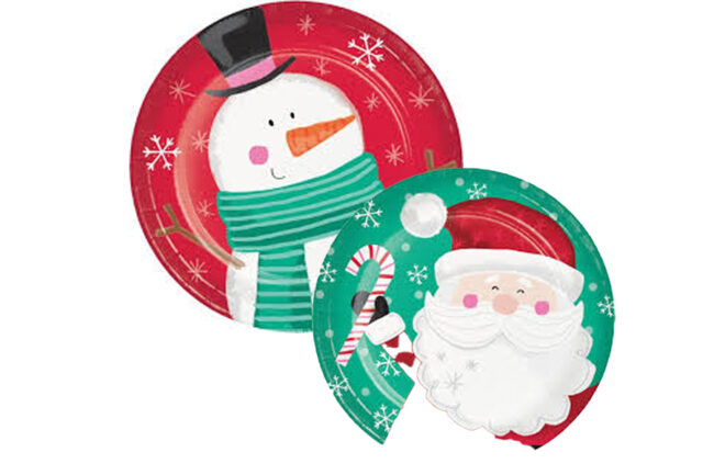 PLATES JOLLY CHARACTERS 8PCS