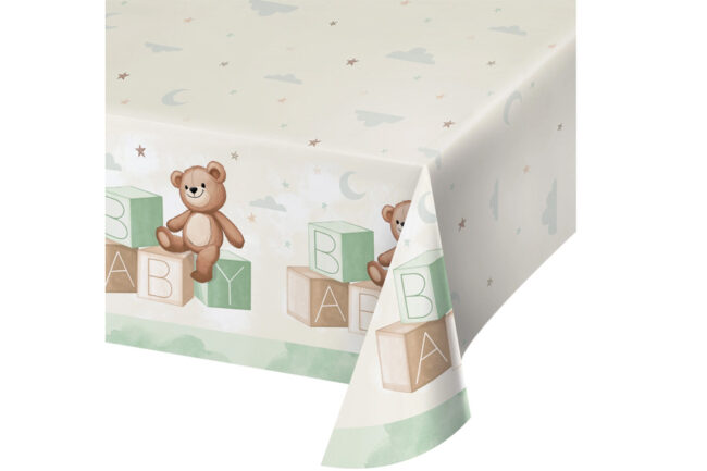 PAPER TABLECLOTH TEDDY BEAR 137X259CM