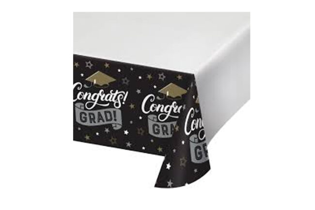 PAPER TABLECOVER GRAD GLAMOUR 137X259CM